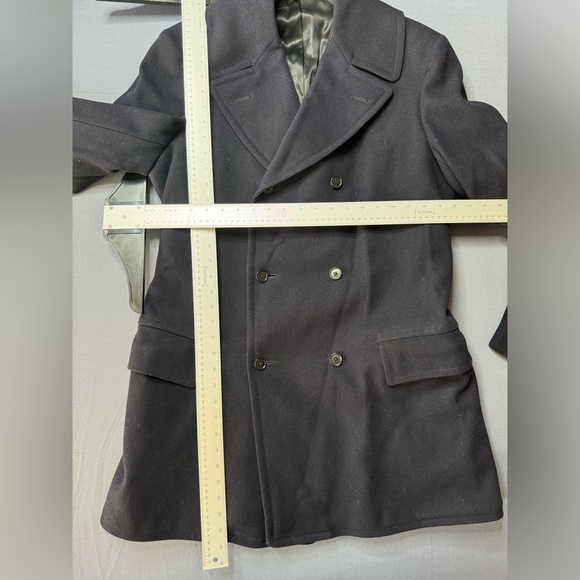 Fechheimer Wool Policeman's Blue Dress Peacoat 35L x 20W - Picture 2 of 5